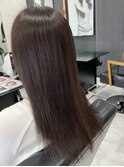 ダークカラーで大人セクシー×ダークブルージュ