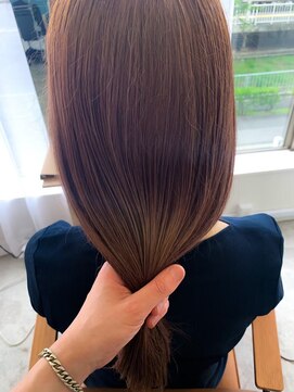 シェノン サントル(CHAINON CENTRE) ショコラベージュ/ボブルフ/カール/ベビーバング【梅田/茶屋町】