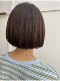 #切りっぱなしボブ