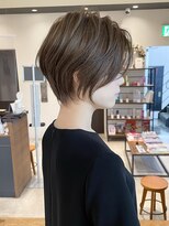 バンプ ギンザ(BUMP GINZA) 《30代40代》白髪ぼかしハイライト×前下がりボブ【イケダ】