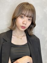 トルネード(TORNADO) 韓国風ボブ タンバルモリ 切りっぱなしボブ ハニーブラウン M621