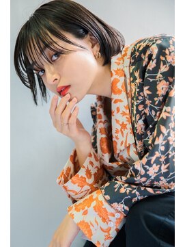 クラン(clan) 暗めカラー/グランマッシュ/デザインカラー/フェイスフレーミン