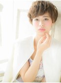 mod's姪浜/横顔美人ハイライト大人ガーリーくせ毛ショートg