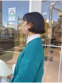 クセを活かしたタプっとボブ♪