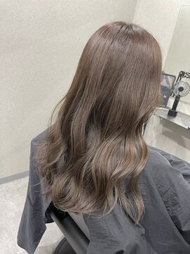 スラッシュ(SLASH) 髪質改善/グレージュ/透明感カラー/ナチュラル/