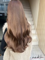 ジル アンク(Jill ankh)&nbsp;《Jillankh 姫路駅前》ミルクティーベージュ　黄色み消し　艶髪