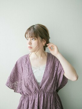 トリコ ショップアンドヘアサロン(tricot shop hair salon) ローポニーアレンジ♪yu