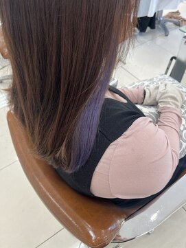 フォルテ 中田店 【イヤリングカラー】ラベンダーパープル