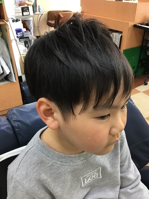 子供向けフォワードスタイルツーブロック