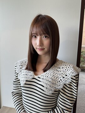 カインド 南青山(hair&make up KIND) 髪質改善　ストレート　艶髪