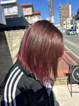 ラック 津田沼(LUCK) カール/セミディ/シアーカラー/姫カット/津田沼