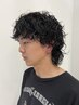 【メンズ 】メンズカット＋パーマ＋トリートメント　￥9500