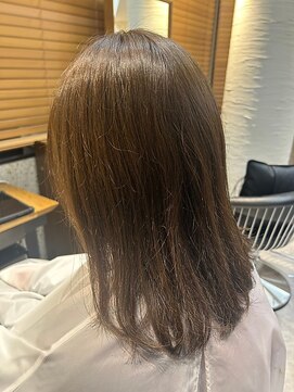 ヘアリゾート粋 トゥジュ 池袋東口店(tujuh) ミルクティーベージュ/レイヤーカット