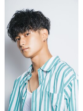 アイトーキョー 池袋(AI TOKYO) 黒髪波巻きマッシュ