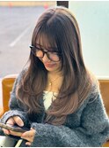 【透明感】グラデーションカラー　レイヤーカット　韓国