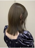 ミディアムオリーブベージュ10代20代透明感カラー