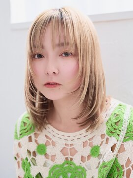 ココ なかもず店(COCO) レイヤーカット/ボブ/髪質改善/小顔/ココアベージュ