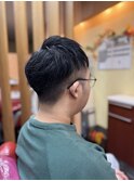 短め爽やかツーブロック