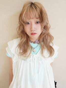 トナリ(tonari)の写真/カット+カラー+トリートメント￥7980＊ケアブリーチでダメージレスにハイトーン/ダブルカラーを叶える♪