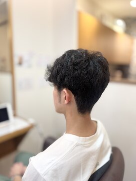 ヘアー グリーン(hair green) メンズビジネスショート/ツーブロック/ナチュラルヘア