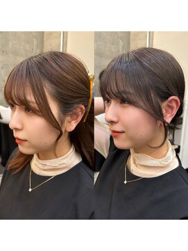 メラク(Merak) 《渋谷/表参道》小顔見えNo.1!垢抜ける顔まわりレイヤーカット