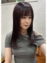 シェミール(CHEMIR)&nbsp;レッドカラー×顔まわりレイヤー