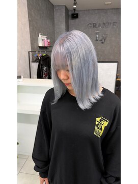 グランデ リー(GRANDE ly) ブルーシルバーカラー