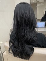 ピークアブー アヴェダ アトレ恵比寿(PEEK-A-BOO AVEDA) ◇艶髪ブラックカラー/巻き髪/レイヤーカット/簡単スタイリング