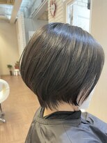 アンラヴェスト(AN LOVEST mashup hs)&nbsp;暗髪グレージュショート/白髪ぼかし☆☆