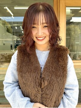 似合わせカット×パーマ