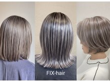 フィックスヘアー 梅田店(FIX-hair)の雰囲気（ハイライト、白髪ぼかしなどあなたに合わせた色を提案します♪）