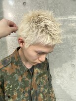 ビートス(BEAT S)&nbsp;【BEAT S】　ホワイトブロンド/メンズブリーチ/伏見/矢場町/栄