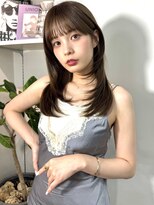 イヴォーク トーキョー(EVOKE TOKYO) 似合わせカット髪質改善艶髪ミディアムレイヤー顔まわりカット