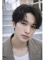 ユニカバイベル 御殿山店(unica by Belle) センターパートニュアンスパーマ