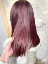 トリコ ショップアンドヘアサロン(tricot shop hair salon) ダブルカラー/いちごピンクカラー 髪質改善トリートメント