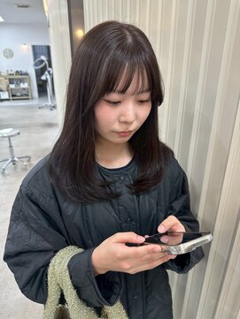 ユイマァル 岡山店(YUIMARL) 韓国レイヤー20代30代40代髪質改善カラーダークブラウンカラー