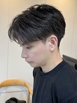 ファンド 千葉(fand)&nbsp;刈り上げセンターパート/毛流れ/ニュアンスパーマ◎RYO