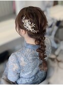 ルーズ編みおろし☆