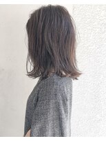 ヘアーアンドアトリエ マール(Hair&Atelier Marl)&nbsp;【Marl】ベージュカラーの切りっぱなしボブ♪