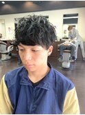 パーマスタイル☆マッシュパーマ×メンズカットが人気◎30代40代