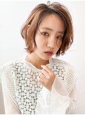 【RUSSO】外ハネボブ☆アッシュブラウン