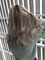 ヘアサロンエム 大宮東口(HAIR SALON M) 外ハネボブ/アッシュブラウン/ネオウルフ/デザインカラー