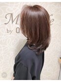 20代30代40代50代ツヤ,立体感,丸みと動きラウンドCカーブカット