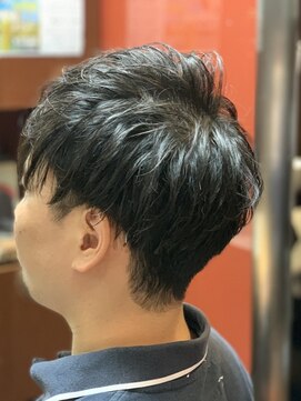 ヒロギンザ 新橋日比谷口店(HIRO GINZA) ツーブロフォワードスタイル