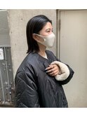 ＊外ハネロブ 切りっぱなし 黒髪スタイル 辻幸奈