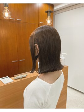 シンス(Since) 外ハネナチュラルグレージュ