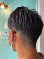 ドロップバイドロップ(drop by drop) メンズツーブロック ブラック