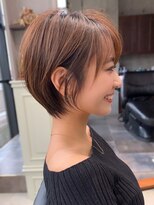 30代40代50代◎大人ナチュラルレイヤーショートボブ　表参道