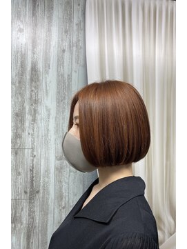 フレーム へアアンドトリートメント 天王寺北口店(FRAME) オレンジ