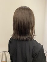 リリアーナ(LILIANA)&nbsp;池袋 イルミナカラー 切りっぱなし　簡単スタイリング外ハネボブ